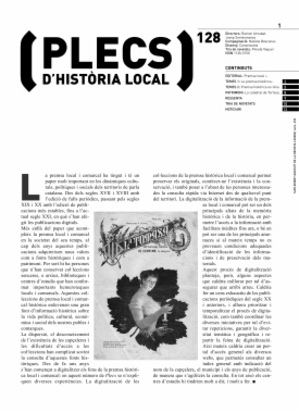 Plecs d'història local. Número 128