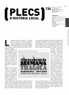 Plecs d'història local. Número 134