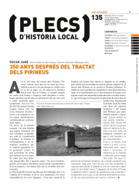 Plecs d'història local. Número 135