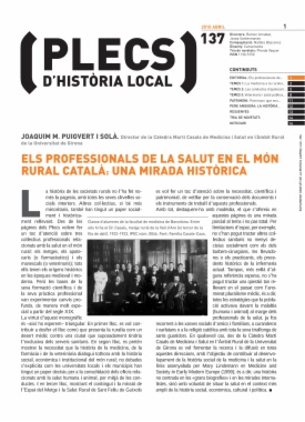 Plecs d'història local. Número 137