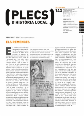 Plecs d'història local. Número 143