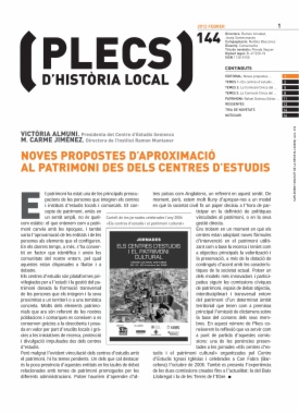 Plecs d'història local. Número 144