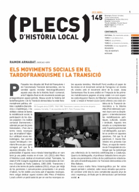 Plecs d'història local. Número 145