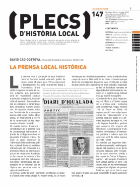 Plecs d'història local. Número 147