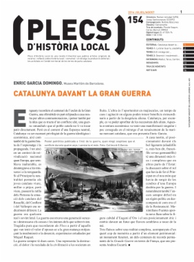 Plecs d'història local. Número 154