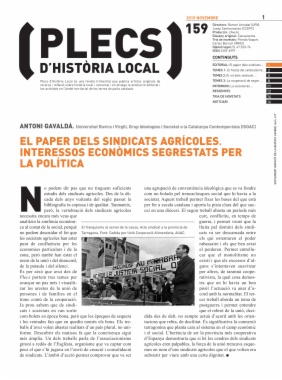 Plecs d'història local. Número 159