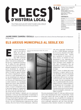 Plecs d'història local. Número 164