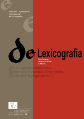 De Lexicografia